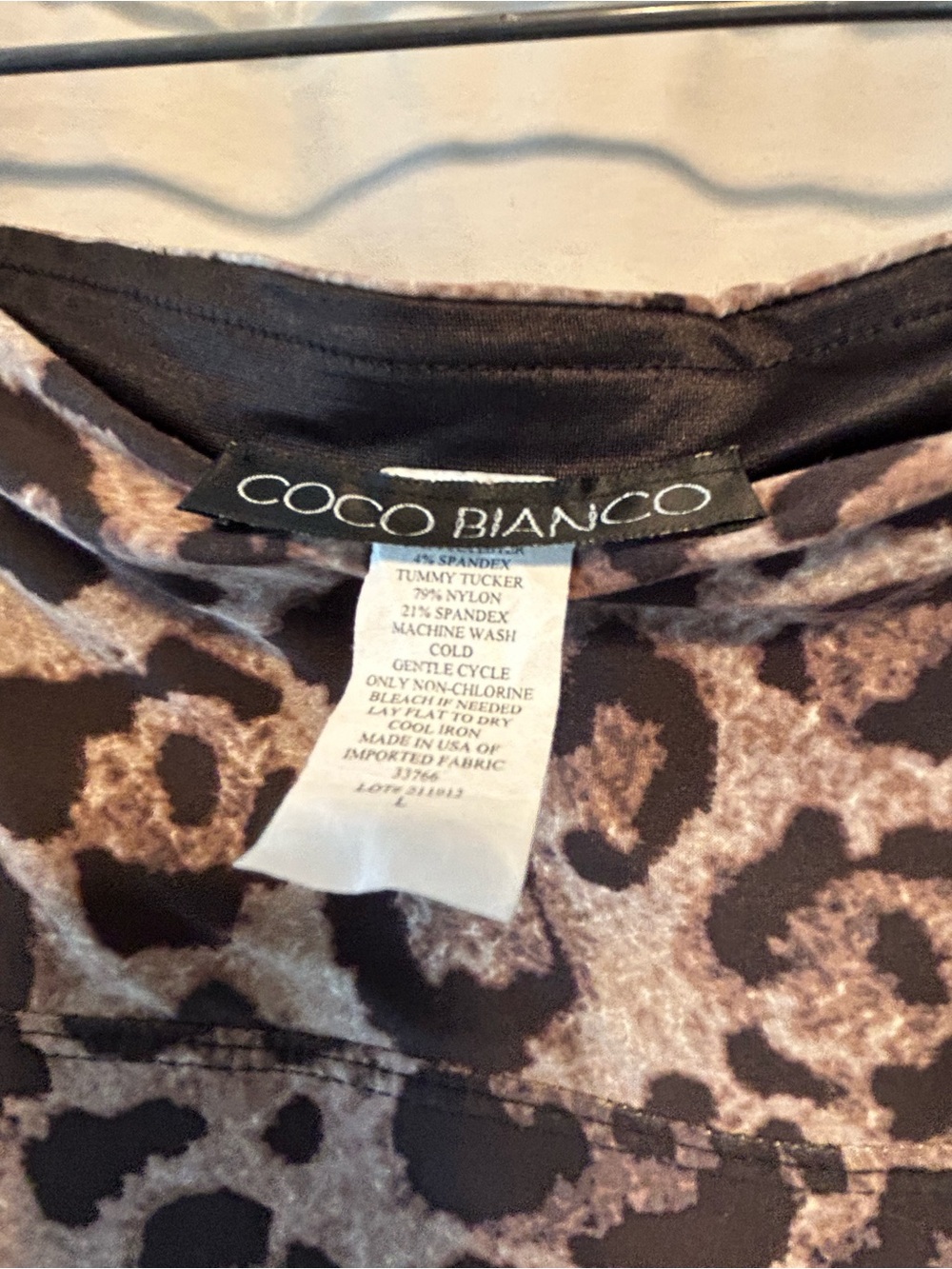Coco Bianco Leopard Print Maxi Skirt in Brown and Black - Picture 2 of 4